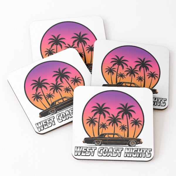 Item preview, West Coast Nights designed and sold by GeeklyShirts.