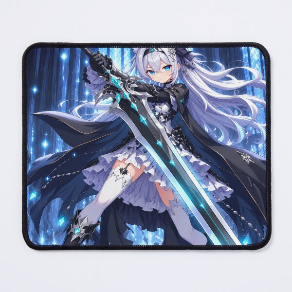 Item preview, Elaria – Cyber Paladin Anime Girl designed and sold by Revyra Design .