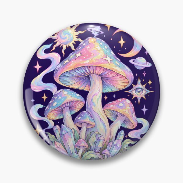 Item preview, Pastel Celestial Magic Mushrooms designed and sold by Skyrocketz.