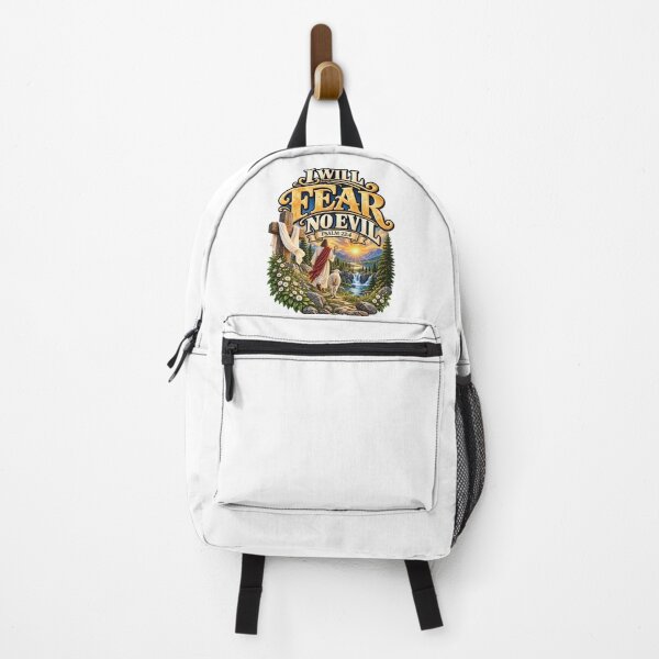 Item preview, Psalm 23:4 I Will Fear No Evil – Christian Bible Verse designed and sold by FaithArt777.