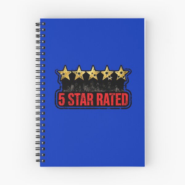 Item preview, 5 Star Rated Wanted designed and sold by GeeklyShirts.