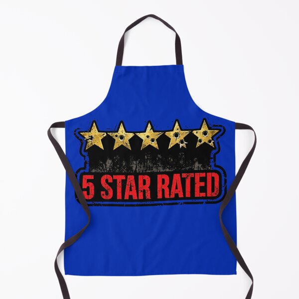 Item preview, 5 Star Rated Wanted designed and sold by GeeklyShirts.