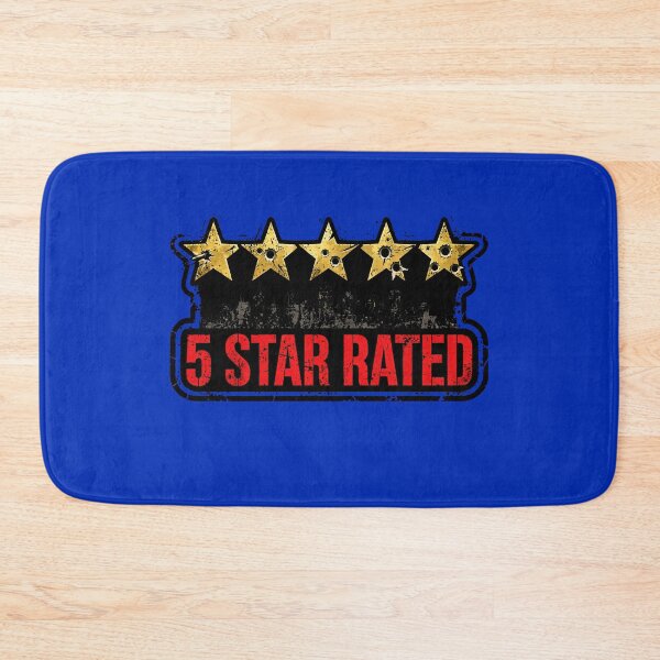 Item preview, 5 Star Rated Wanted designed and sold by GeeklyShirts.