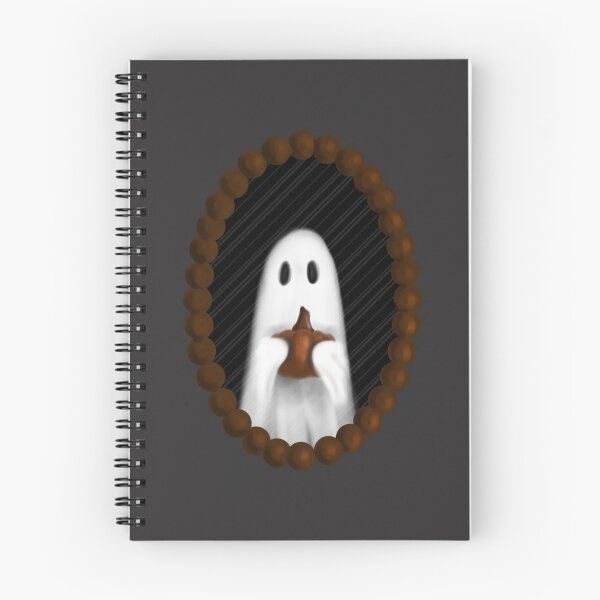 Item preview, Framed Ghost & Pumpkin  designed and sold by Kelsea Creations.