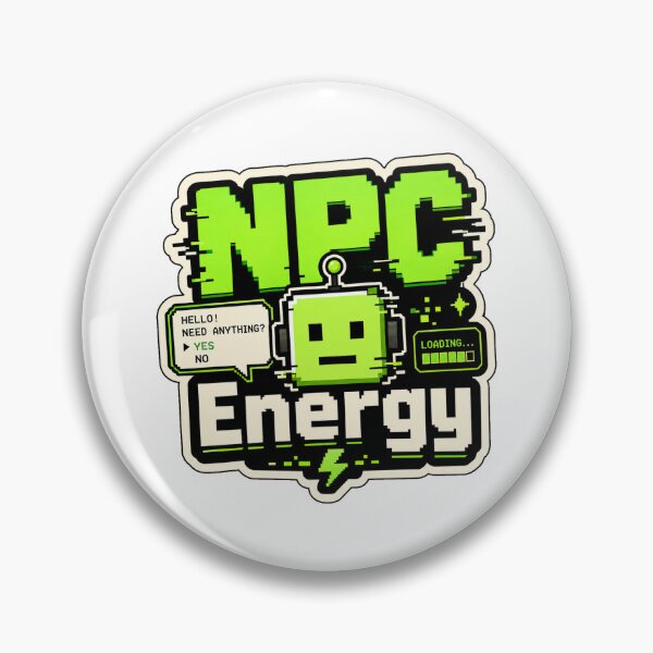 Artikelvorschau, NPC-Energiegeschenk entworfen und verkauft von RedRubyBubble.
