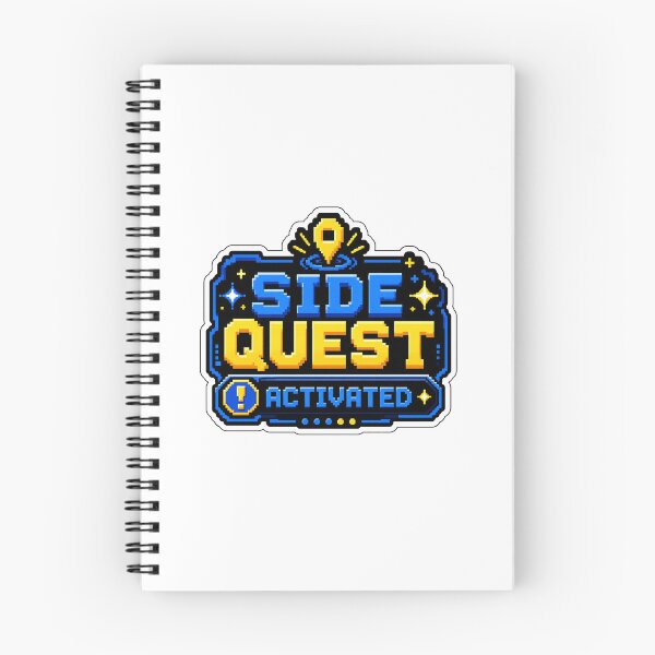 Item preview, Side Quest Gift designed and sold by RedRubyBubble.