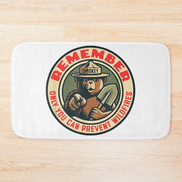 Item preview, Smokey Bear Prevent Wildfires Quote designed and sold by VickyKuhnart.