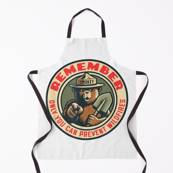 Item preview, Smokey Bear Prevent Wildfires Quote designed and sold by VickyKuhnart.