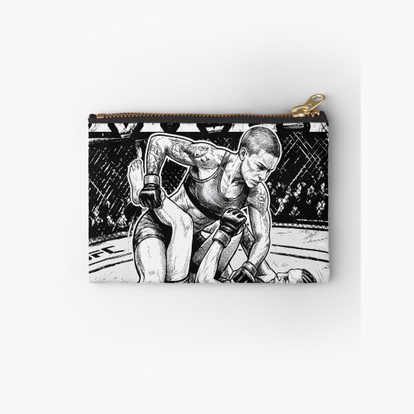 Item preview, Gritty Female MMA Grappling Sketch designed and sold by ALEXJACKSONS.