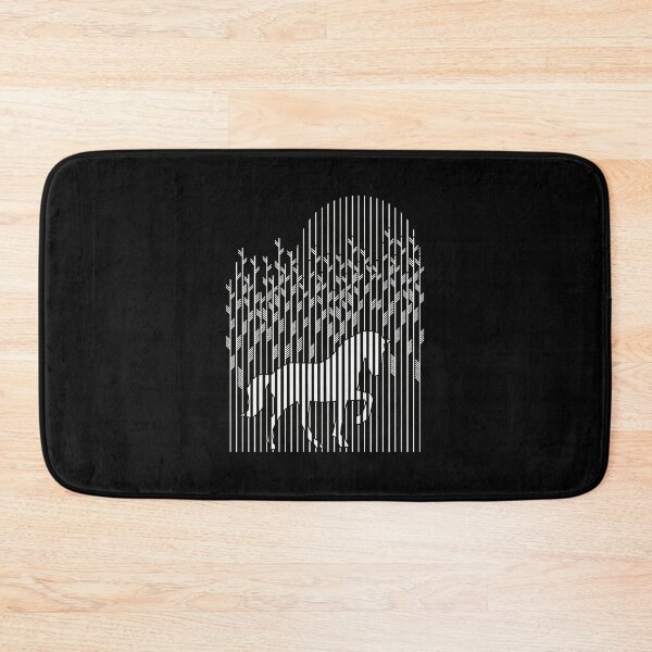 Item preview, Horse Optical Illusion Forest Design designed and sold by sotospor.