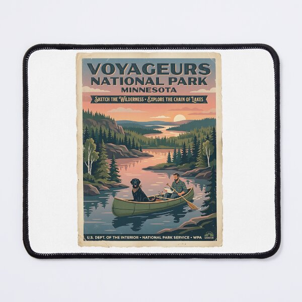 Item preview, Flat-Coated Retriever Canoe Sketcher designed and sold by PictoVibe.