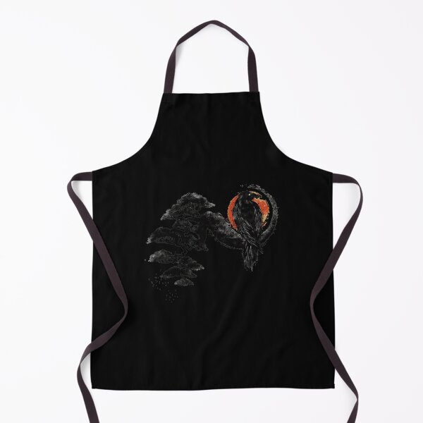 Item preview, Ink Raven Pine Tree Sun Art designed and sold by lasopent.