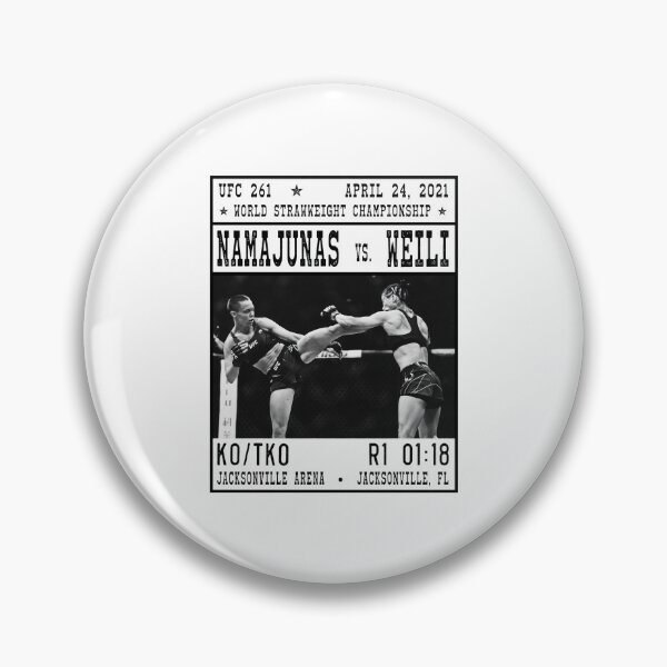 Item preview, Namajunas vs Weili 261 Championship Fight Art designed and sold by ALEXJACKSONS.