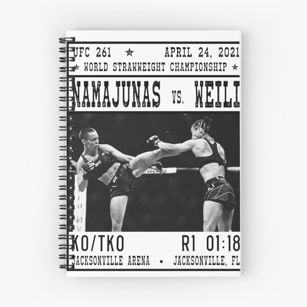 Item preview, Namajunas vs Weili 261 Championship Fight Art designed and sold by ALEXJACKSONS.