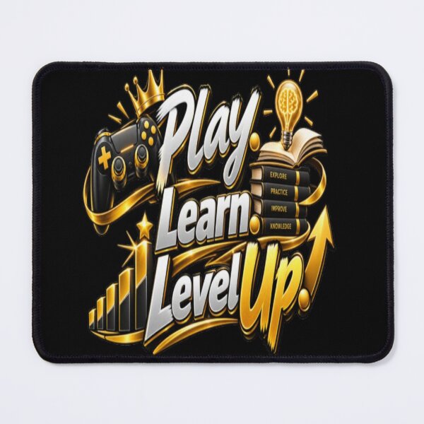 Item preview, Play Learn Level Up  Gaming Education  Personal Growth Motivational Design designed and sold by v6ziix.