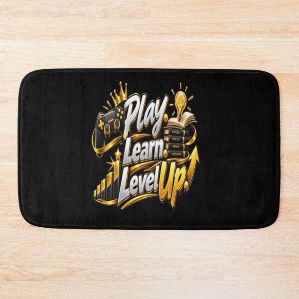 Item preview, Play Learn Level Up  Gaming Education  Personal Growth Motivational Design designed and sold by v6ziix.