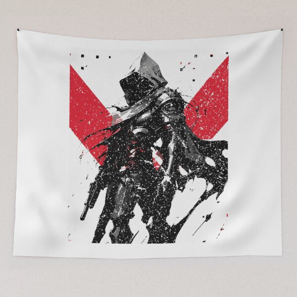 Item preview, Valorant Omen Minimalist Art Print Oversized  designed and sold by glennacanfield.