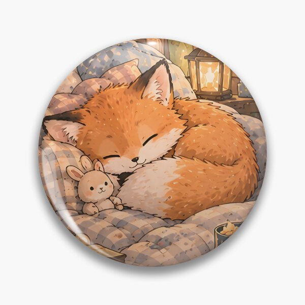 Item preview, Sleepy Fox – Cozy Fox  designed and sold by KWW SHOP.