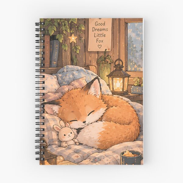 Item preview, Sleepy Fox – Cozy Fox  designed and sold by KWW SHOP.