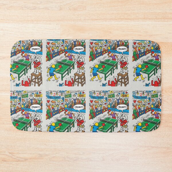 Item preview, Holland Lop Ping Pong Referee designed and sold by PictoVibe.