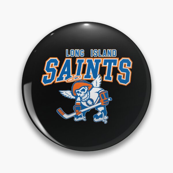 Item preview, Long Island Saints Retro Hockey Skeleton Angel designed and sold by Danietamper.