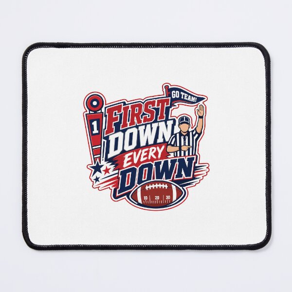 Item preview, Football Gift - First Down designed and sold by RedRubyBubble.
