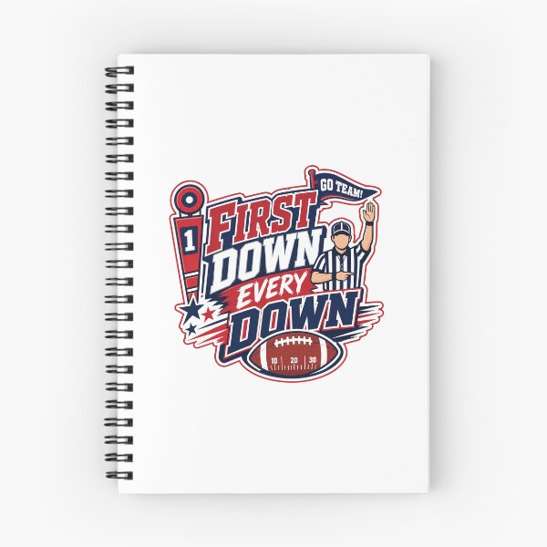 Item preview, Football Gift - First Down designed and sold by RedRubyBubble.