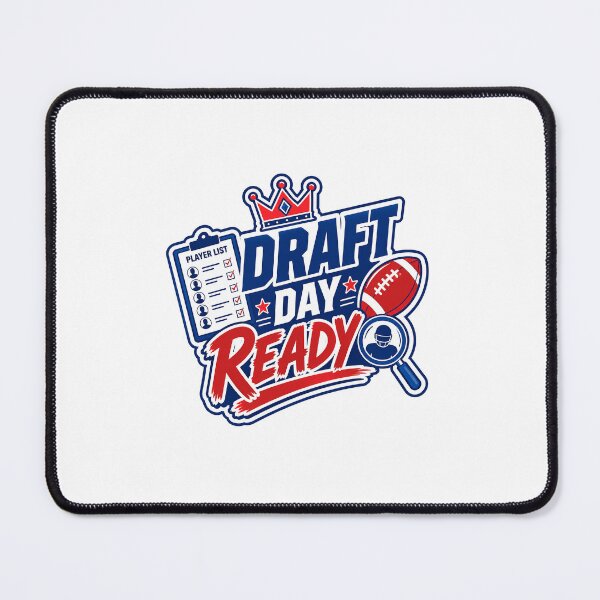 Item preview, Fantasy Football Gift - Draft Day designed and sold by RedRubyBubble.