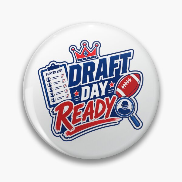 Item preview, Fantasy Football Gift - Draft Day designed and sold by RedRubyBubble.