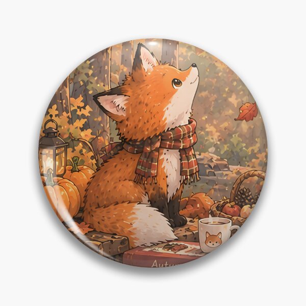 Item preview, Fox in Autumn – Fall Season Fox Design designed and sold by KWW SHOP.