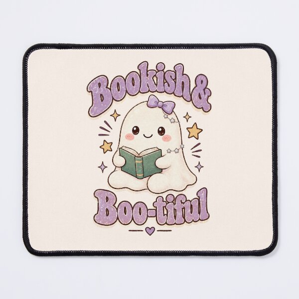 Item preview, Bookish & Boo-tiful – Cute Ghost Reading Book designed and sold by SweetLilith.