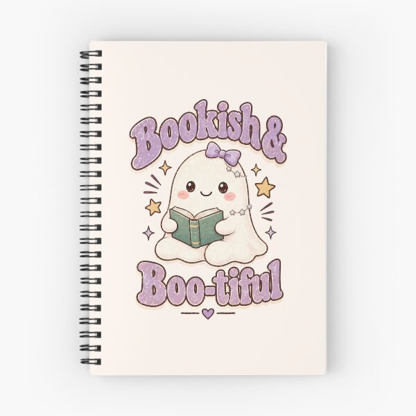 Item preview, Bookish & Boo-tiful – Cute Ghost Reading Book designed and sold by SweetLilith.