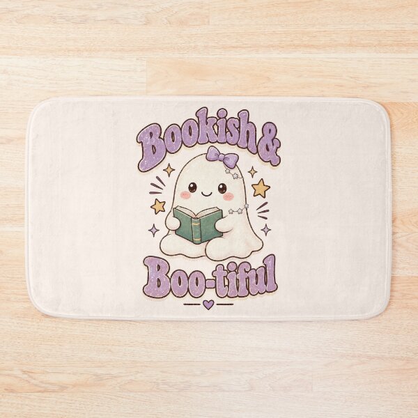 Item preview, Bookish & Boo-tiful – Cute Ghost Reading Book designed and sold by SweetLilith.