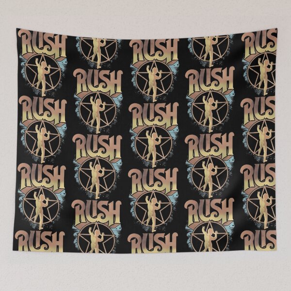 Item preview, Rush Band 2112 Starman Vintage Rock Music Logo designed and sold by ImogenDavisArt.