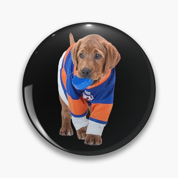 Item preview, Blue Orange Striped Pup with Ball designed and sold by Danietamper.