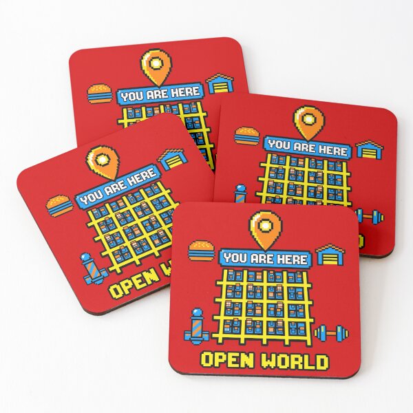Item preview, You Are Here - Open World designed and sold by GeeklyShirts.