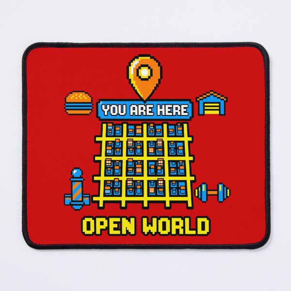 Item preview, You Are Here - Open World designed and sold by GeeklyShirts.