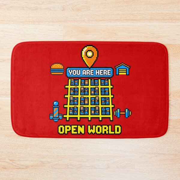 Item preview, You Are Here - Open World designed and sold by GeeklyShirts.