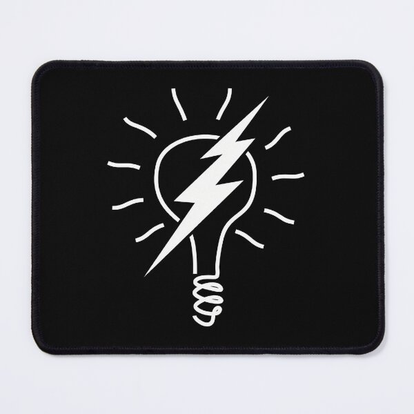 Item preview, Lightning Bolt Lightbulb Idea designed and sold by lamercarv.