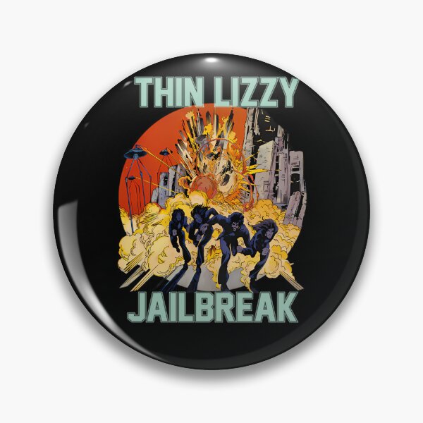 Item preview, Thin Lizzy Jailbreak Classic Rock Band Vintage 70s Album Art designed and sold by ImogenDavisArt.