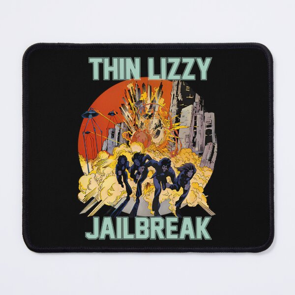 Item preview, Thin Lizzy Jailbreak Classic Rock Band Vintage 70s Album Art designed and sold by ImogenDavisArt.