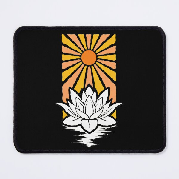 Item preview, Lotus Flower Sunburst Water Serenity Graphic designed and sold by andrasmar.