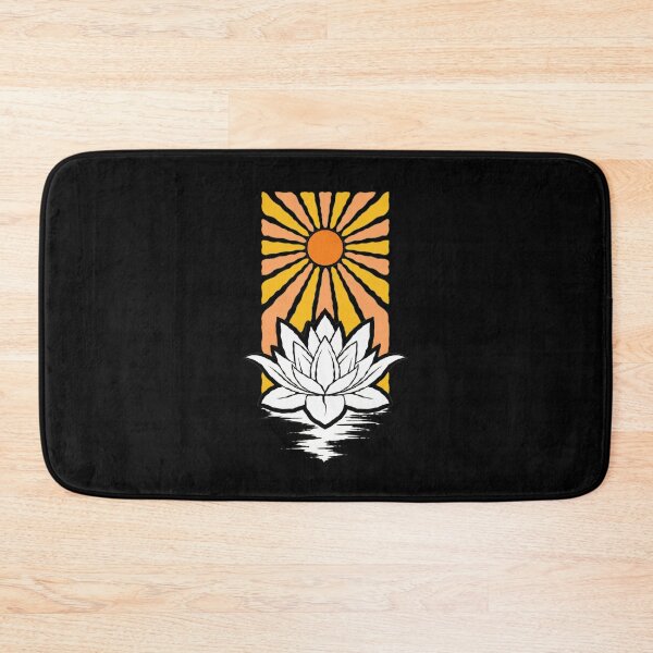 Item preview, Lotus Flower Sunburst Water Serenity Graphic designed and sold by andrasmar.