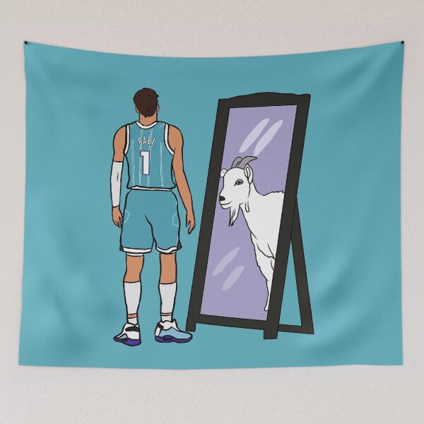Item preview, LaMelo Ball Mirror GOAT designed and sold by RatTrapTees.