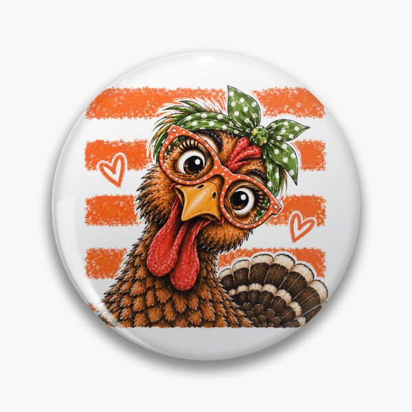 Item preview, Funny Thanksgiving Turkey Glasses Bandana Retro Distressed Fall designed and sold by DYAFLK.