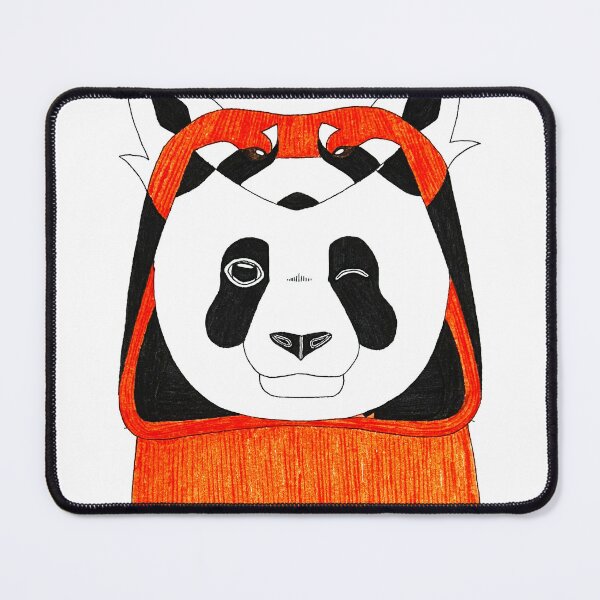 Item preview, Panda Wearing a Red Panda Onesie designed and sold by Bountiful Creatures.
