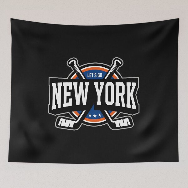 Item preview, Let's Go New York Hockey Emblem  designed and sold by Danietamper.