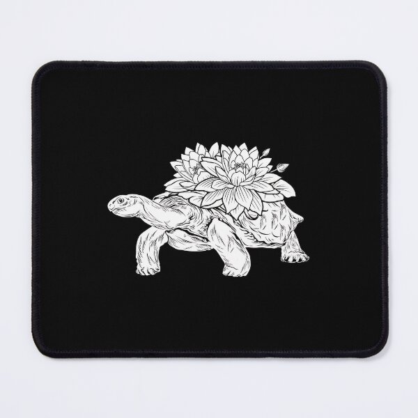 Item preview, Lotus Turtle Line Art designed and sold by wyrichbosle.