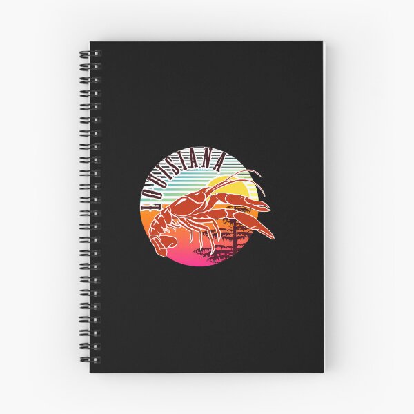 Item preview, Louisiana Crawfish Sunset Retro Graphic designed and sold by lamercarv.