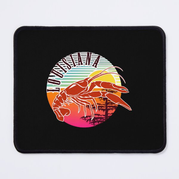 Item preview, Louisiana Crawfish Sunset Retro Graphic designed and sold by lamercarv.